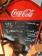 Coca cola metaal reclamebord oldscool, Ophalen of Verzenden, Gebruikt, Reclamebord