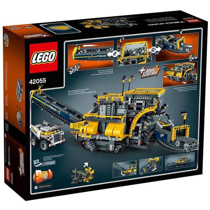 Lego 42055 Emmerwiel - Technisch Lego (compleet), Kinderen en Baby's, Speelgoed | Duplo en Lego, Gebruikt, Lego, Complete set