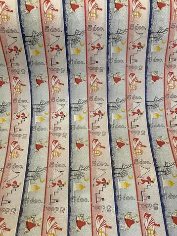 Vintage winkel rol Sinterklaas cadeau papier beschikbaar voor biedingen