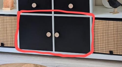 ikea kallax inzet met deur, Huis en Inrichting, Kasten | Overige, Gebruikt, Ophalen