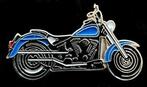 Harley- Davidson model pin- blauw, Verzenden, Nieuw, Transport, Speldje of Pin