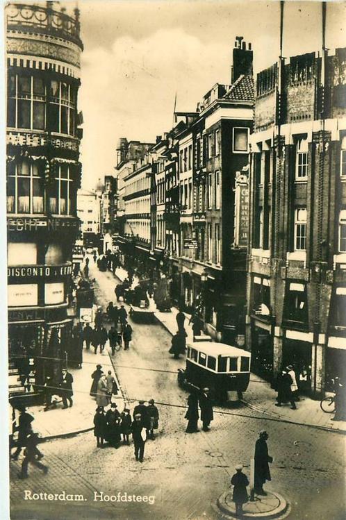 (388-147-001) Rotterdam Hoofdsteeg, Verzamelen, Ansichtkaarten | Nederland, Zuid-Holland, Verzenden