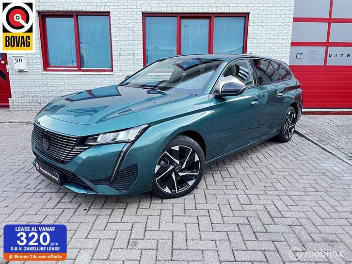 Peugeot 308 SW 1.2 PureTech Allure/AUTOMAAT/NAVI/360CAM, Auto's, Peugeot, Bedrijf, Te koop, 360° camera, ABS, Achteruitrijcamera
