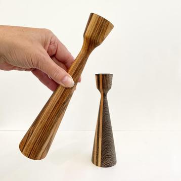 teak Mid Century Modern KANDELAREN Deens vintage design beschikbaar voor biedingen