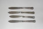 4 Antieke verzilverde vismessen Sheffield UK 1925, Antiek en Kunst, Ophalen of Verzenden