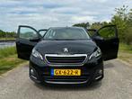 Peugeot 108 1.0 12V E-vti 51KW 5DR 2015 Zwart, Auto's, Peugeot, Voorwielaandrijving, Stof, Zwart, Origineel Nederlands