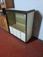 Mooie vintage vitrine kast met lades, Huis en Inrichting, Kasten | Vitrinekasten, Ophalen, Zo goed als nieuw, 25 tot 50 cm, 50 tot 100 cm