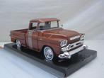 GMC Blue Chip 100 Wideside Pickup 1958 1:24 MotorMax, Hobby en Vrije tijd, Modelauto's | 1:24, Ophalen of Verzenden, Nieuw, Auto