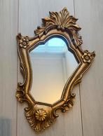 Vintage spiegel - barok - antieke spiegel houten lijst, Minder dan 100 cm, Minder dan 50 cm, Rechthoekig, Ophalen