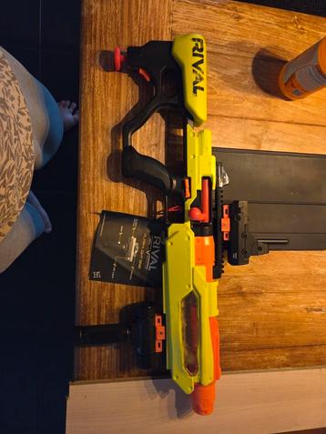 Nerf rival jupiter aangepast, schiet harder dan normaal. beschikbaar voor biedingen