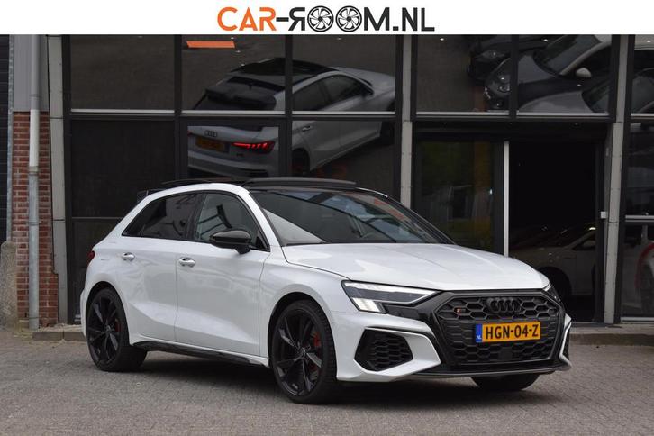 Audi S3 Sportback 2.0 TFSI quattro Keyles Pano Sfeer ACC Cam, Auto's, Audi, Bedrijf, Te koop, S3, 4x4, ABS, Achteruitrijcamera