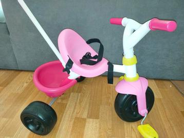 Smoby Fiets Driewieler Kind Baby Cadeau ZGAN Roze
 beschikbaar voor biedingen