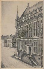 Kampen - Stadhuis trapgevel [KRST005-3271, Verzenden, 1940 tot 1960, Ongelopen, Overijssel
