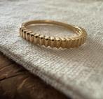 Geelgouden 14krt ring maat 16,5 of 52, Nieuw, Ophalen of Verzenden, Kleiner dan 17, Dame