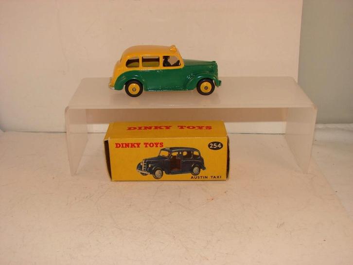 Dinky toy 254 Austin Taxi in doos uit 1954, Hobby en Vrije tijd, Modelauto's | 1:43, Zo goed als nieuw, Auto, Dinky Toys, Ophalen of Verzenden