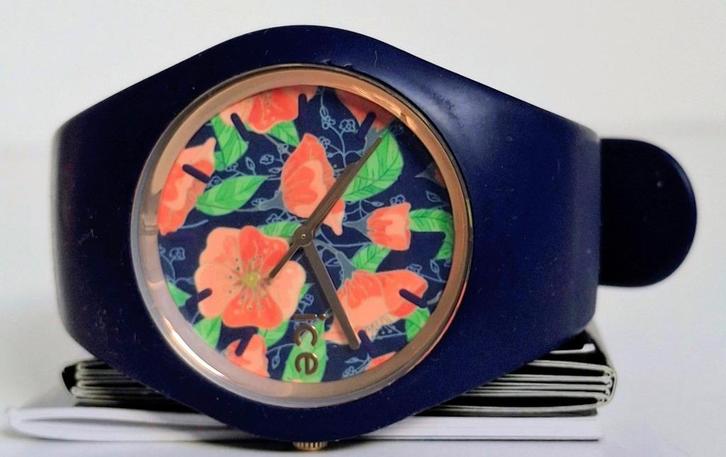 Ice Watch IWOO13000 gelimiteerde opl marieblauw bloemmotief, Sieraden, Tassen en Uiterlijk, Uiterlijk | Parfum, Zo goed als nieuw