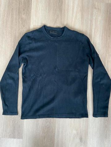 Zwarte Stone Island trui, Maat L beschikbaar voor biedingen