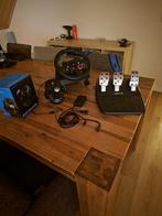 Logitech G29 - Gaming Stuurwiel + Pedalen + Shifter + PC, Spelcomputers en Games, Ophalen, Zo goed als nieuw, Stuur of Pedalen