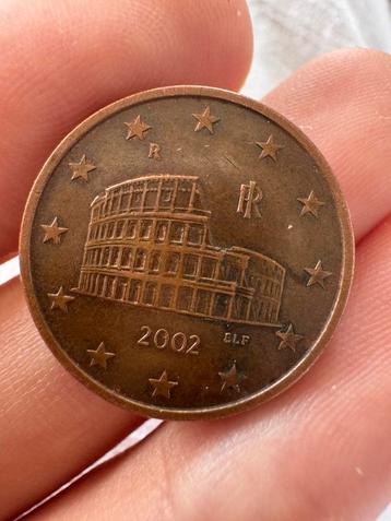 Colosseum 5 cent munt beschikbaar voor biedingen