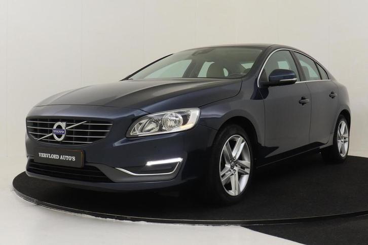 Volvo S60 T3 AUT. SUMMUM -POWER-SEATS|SPOILER|LEDER|NAVI|TRE, Auto's, Volvo, Bedrijf, Te koop, S60, ABS, Airbags, Airconditioning