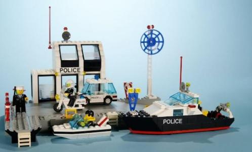 Lego set 6540 Politiepost aan zee., Kinderen en Baby's, Speelgoed | Duplo en Lego, Zo goed als nieuw, Lego, Complete set, Ophalen of Verzenden