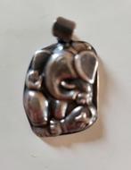 Ganesha Hanger - Zilveren Geluksbrenger, Ophalen of Verzenden, Zo goed als nieuw, Zilver, Dier