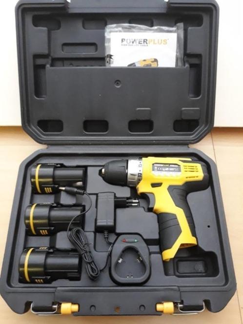 Accu Boor/Schroefmachine Powerplus POWX0061LI 10.8V LI-ION, Doe-het-zelf en Verbouw, Gereedschap | Handgereedschap, Nieuw, Ophalen of Verzenden