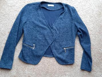 In prima staat heel mooi blauw vestje maat S/M merk Dany.. beschikbaar voor biedingen