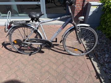 Sportieve Helix herenfiets met versnellingen en handremmen beschikbaar voor biedingen