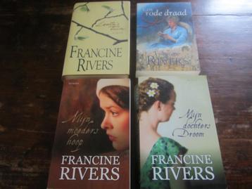 Francine Rivers rode draad /moeders hoop/droom/Leota's tuin beschikbaar voor biedingen