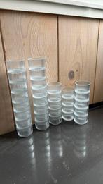 Waxinelichthouders 30 stuks, Ophalen, Zo goed als nieuw, Overige materialen, Minder dan 25 cm