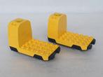 2 Gele Duplo locomotieven (defect), Ophalen of Verzenden, Gebruikt, Duplo