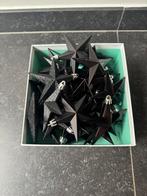 35 zwarte kerstster kerstballen, Diversen, Ophalen of Verzenden, Zo goed als nieuw