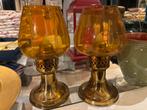 Mason Kaarsenwindlichten Set, Antiek en Kunst, Antiek | Kandelaars, Ophalen, Glas