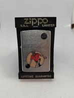 Zippo no.180 Bowler - Mint in doos + stickers, Ophalen of Verzenden, Zo goed als nieuw, Aansteker