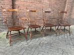 4 American Windsor western chairs, Antiek en Kunst, Antiek | Meubels | Stoelen en Banken, Ophalen