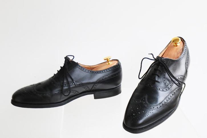 Crockett & Jones Albemarle for Shipton & Heneage in 9 E = 43, Kleding | Heren, Schoenen, Zo goed als nieuw, Veterschoenen, Zwart