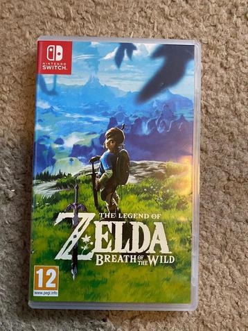Zelda breath of the wild nintendo switch beschikbaar voor biedingen