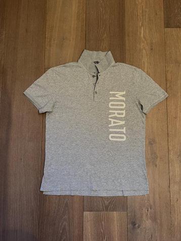 ZGAN Antony Morato grijze polo; It. maat XL valt als medium beschikbaar voor biedingen
