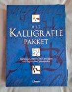 Kalligrafie pakket nieuw in doos, Hobby en Vrije tijd, Ophalen of Verzenden, Nieuw, Overige thema's, Pons of Mal