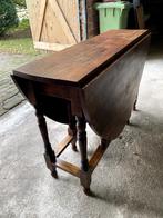 Antieke Engelse gateleg tafel, hangoor tafel, side table, Antiek en Kunst, Antiek | Meubels | Tafels, Ophalen