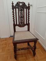 stoelen, Huis en Inrichting, Stoelen, Ophalen, Gebruikt, Bruin, Stof