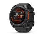 Garmin Fenix 8 51 mm AMOLED Smartwatch (Zwart), Ophalen, Nieuw, Zwart, Android