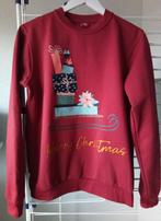 Kersttrui dames sweater rood M of hoodie blauw M, Ophalen, Zo goed als nieuw