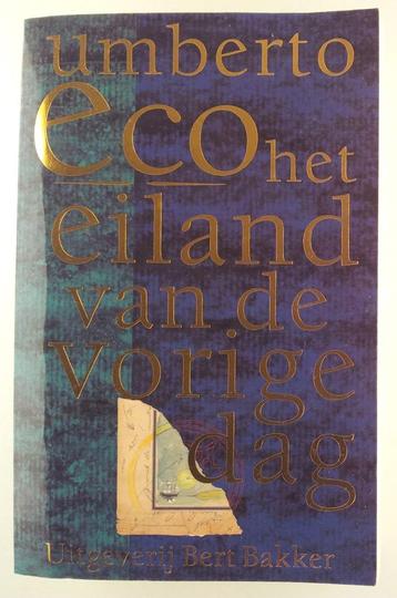 Eco, Umberto - Het eiland van de vorige dag beschikbaar voor biedingen