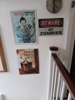 Vintage Wanddecoratie Set, Ophalen of Verzenden, Gebruikt