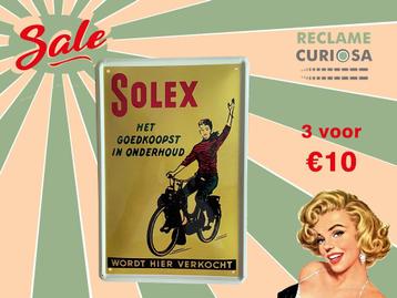 Reclamebord Solex 20x30 beschikbaar voor biedingen
