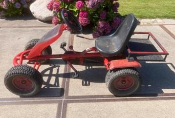 Rode skelter met rek achter  beschikbaar voor biedingen