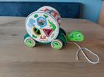 Houten trek schildpad, Kinderen en Baby's, Speelgoed | Houten speelgoed, Ophalen, Gebruikt, Duw- of Trekspeelgoed