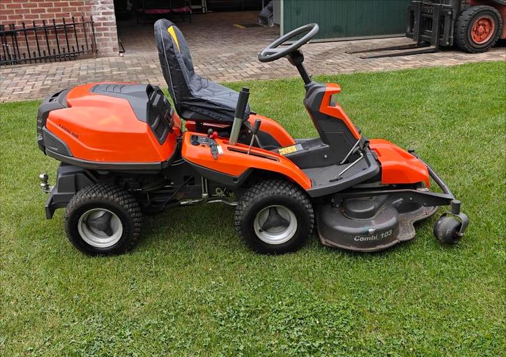 husqvarna R316 TXS AWD met stuurbekrachtiging, Tuin en Terras, Zitmaaiers, Zo goed als nieuw, 90 tot 120 cm, Ophalen of Verzenden